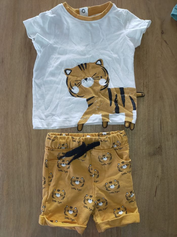 Lot de 3 ensembles jungle 3 mois - photo numéro 2