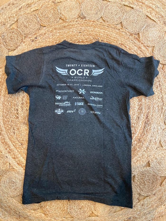 Tee-shirts finisher OCR taille S championnat du monde - photo numéro 2