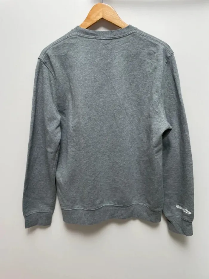 NBA Mitchell & Ness Chicago Bulls grey crewneck mens size Medium - photo numéro 11