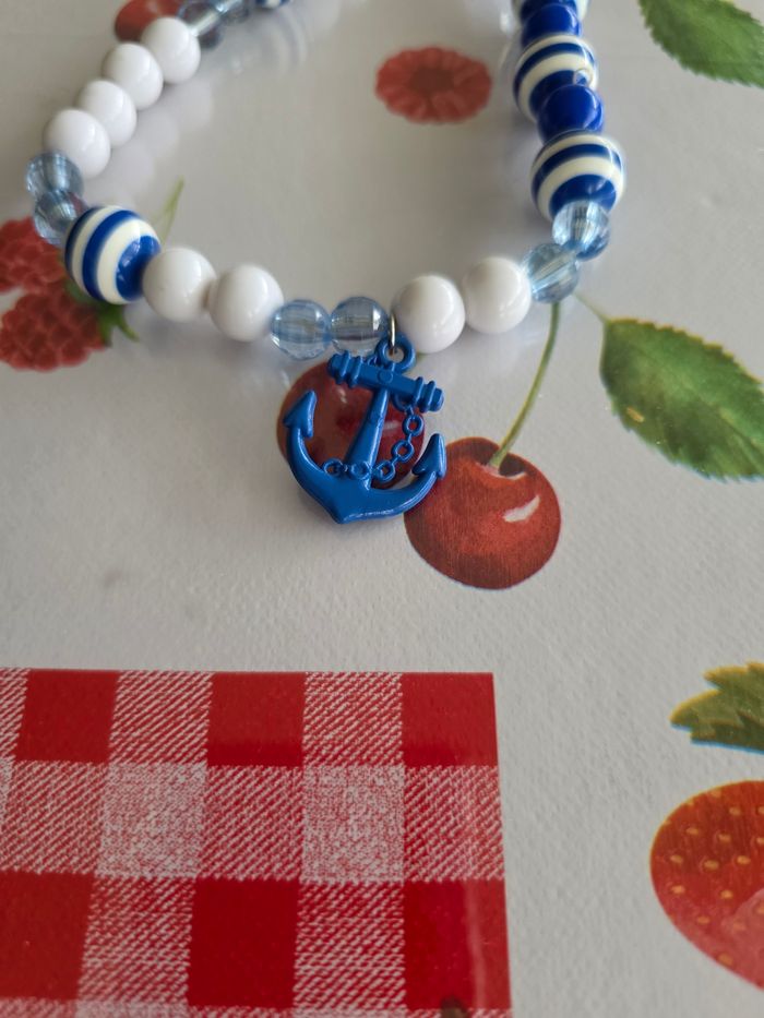 COLLIER FILLE 👧 MOTIFS MARIN - photo numéro 2