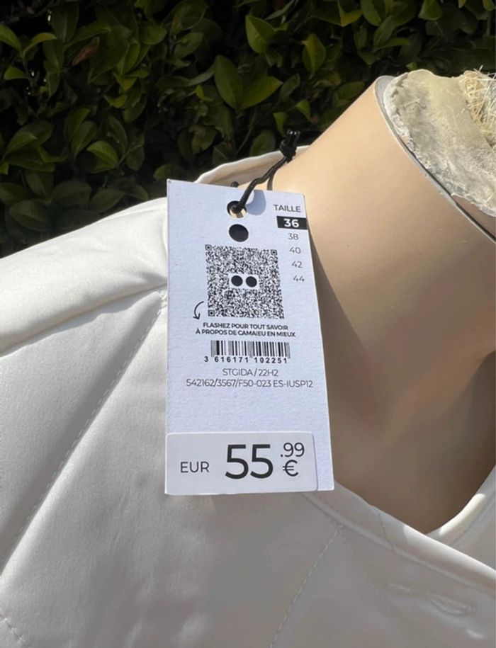 Veste matelassée femme taille 36 marque Camaïeu neuve ! - photo numéro 3