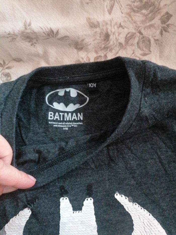 T shirt batman dark night 10 ans - photo numéro 2
