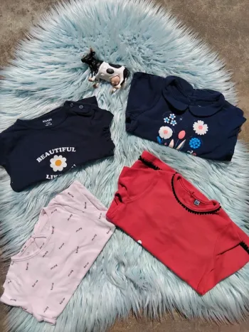 🎵 lot de tee shirt manches longues fille