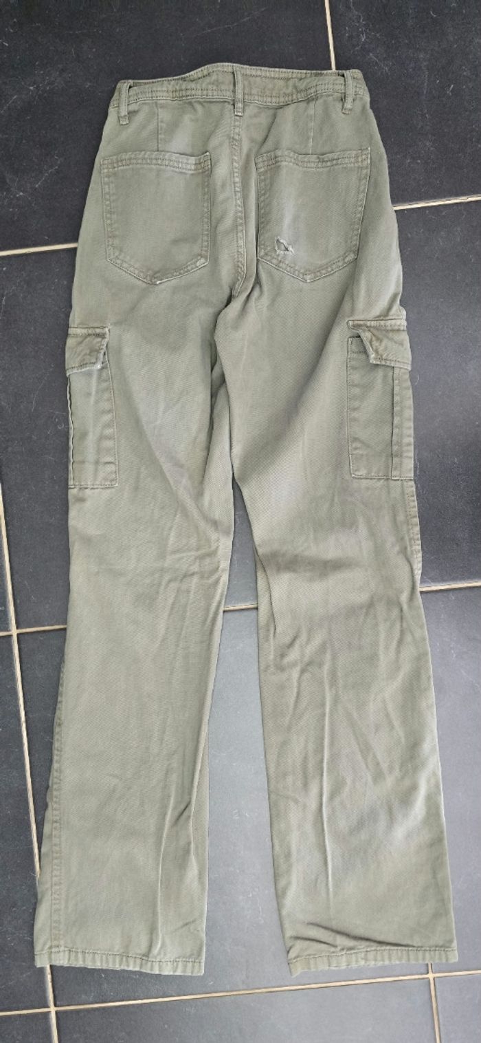 Jean baggy jennyfer taille 32 kaki tbe - photo numéro 4