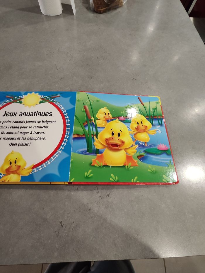 Livre puzzle enfant – Phidal – 5 puzzles inclus - photo numéro 6