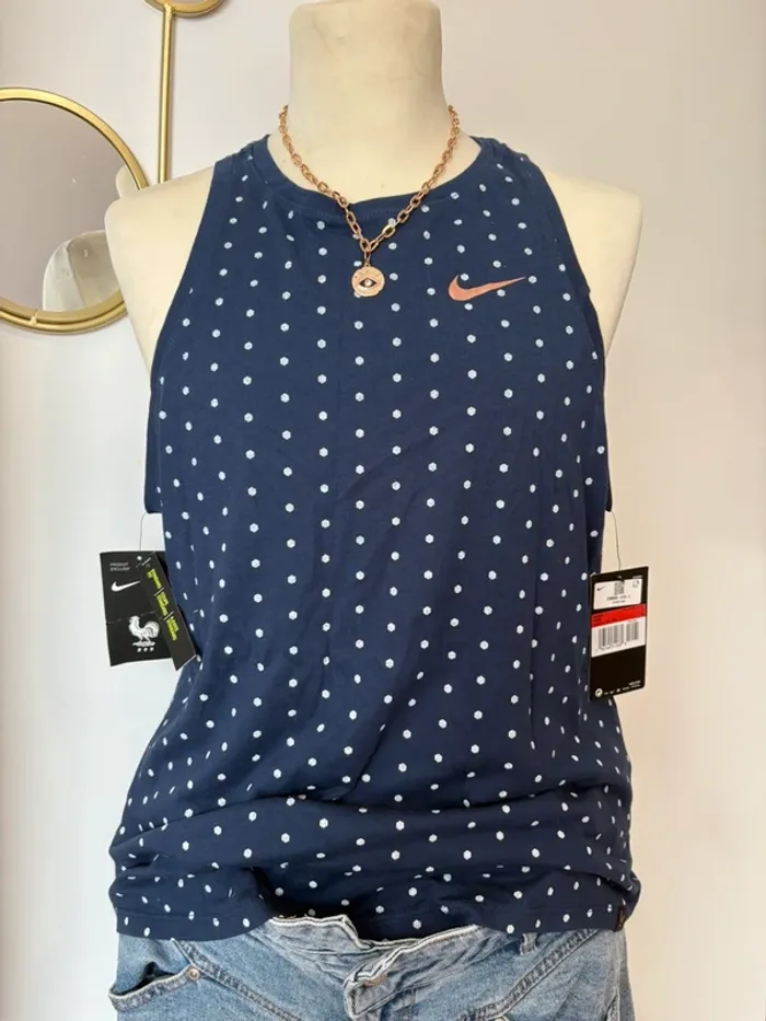 Débardeur officiel équipe de France de foot féminin Nike