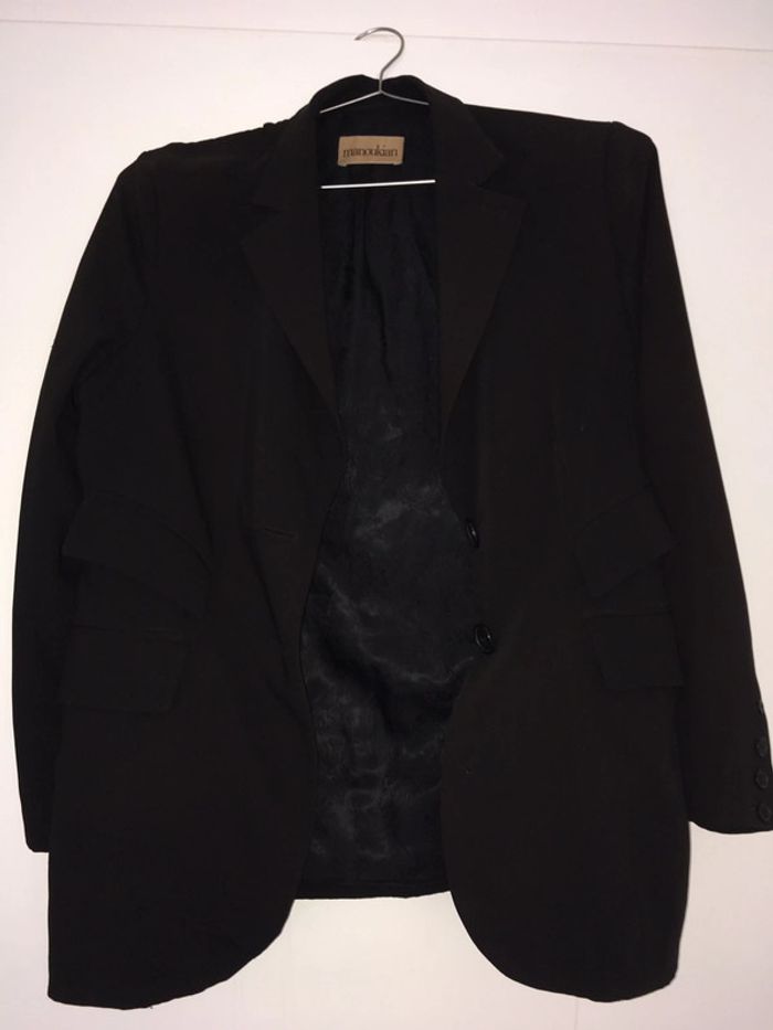 Veste blazer tailleur Manoukian taille 44 - photo numéro 5