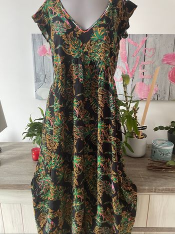 Magnifique robe longue en 38 de la boutique Grain de Malice excellent état