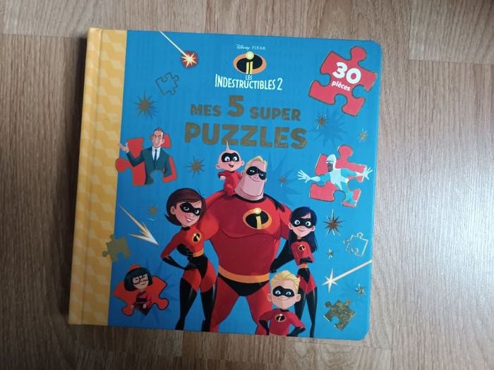 Livre Puzzles Indestructibles 30 pièces