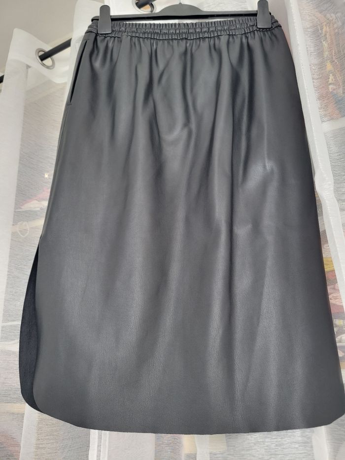 Jupe simili cuir