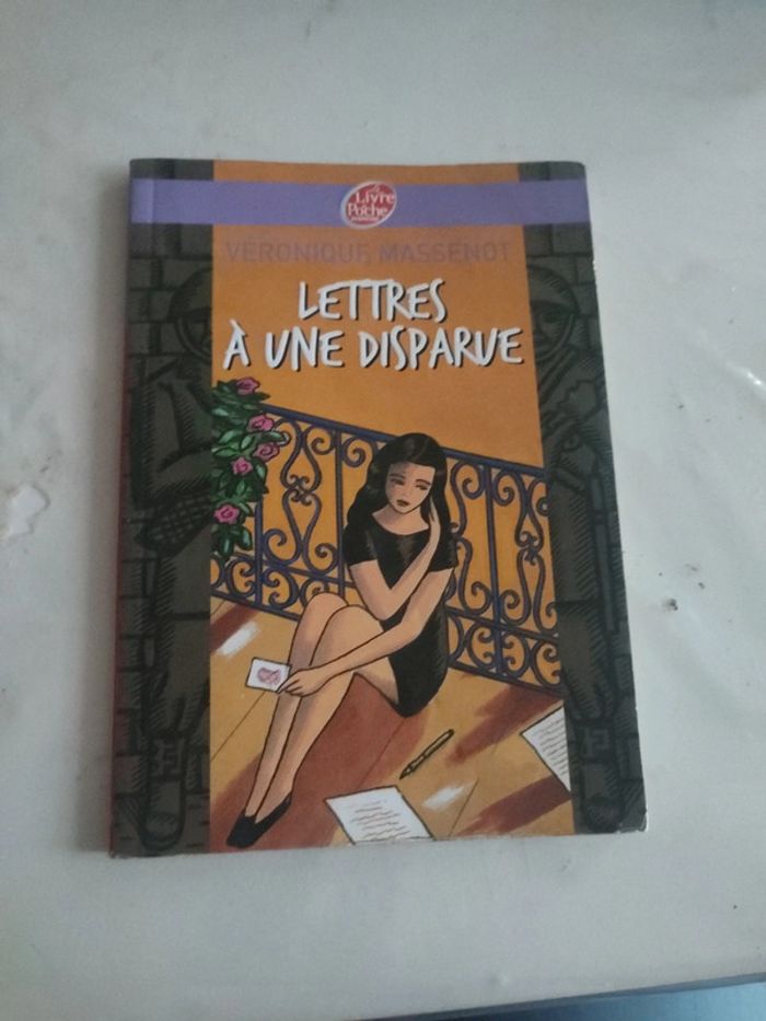 Livre lettre à une disparue