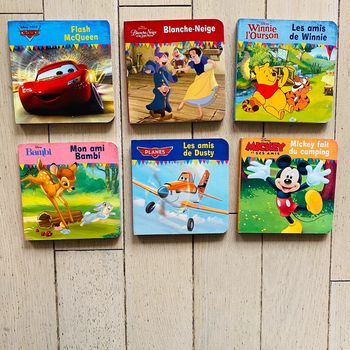 Lot de 6 livres Disney