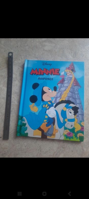 Livre Minnie raiponce