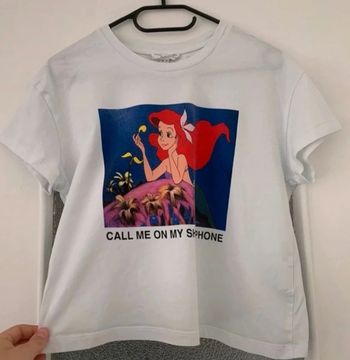 Tee shirt Arielle la petite sirène /disney