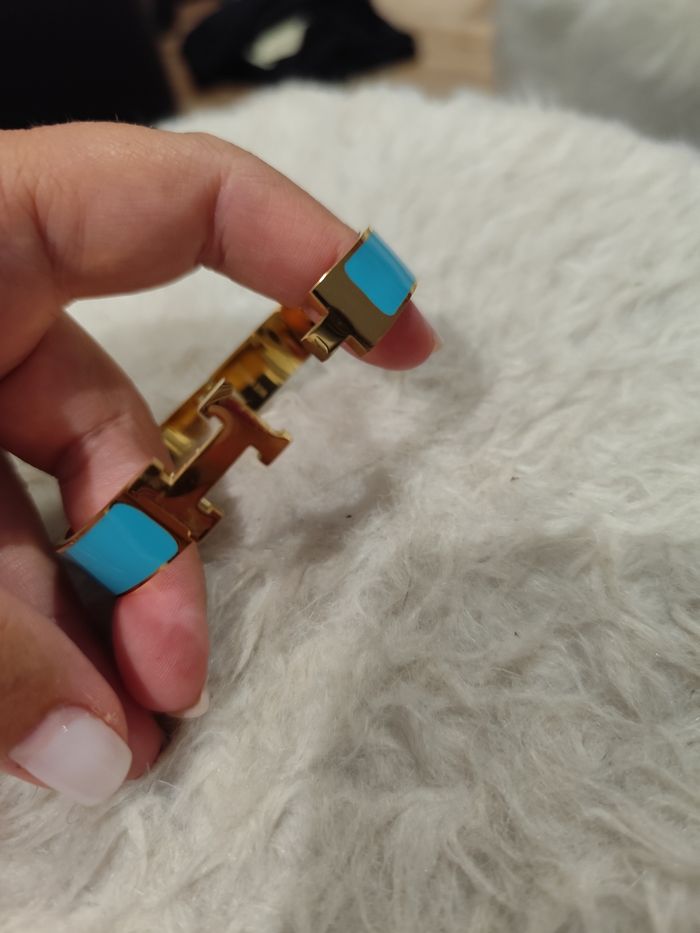 Jonc H turquoise - photo numéro 5