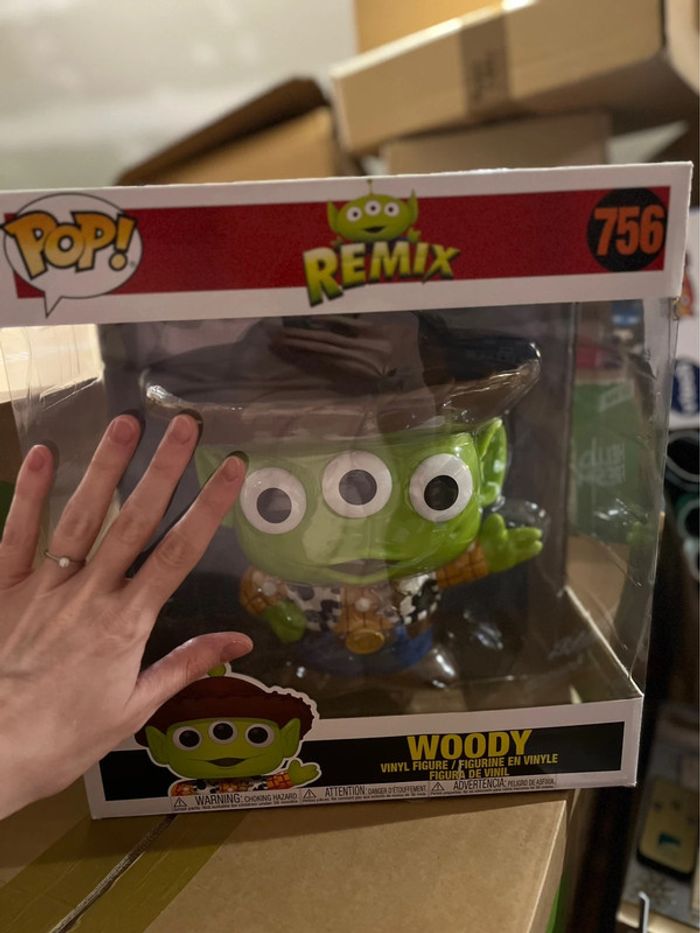 Funko Pop Alien Woody Jumbo - Toy Story - photo numéro 7