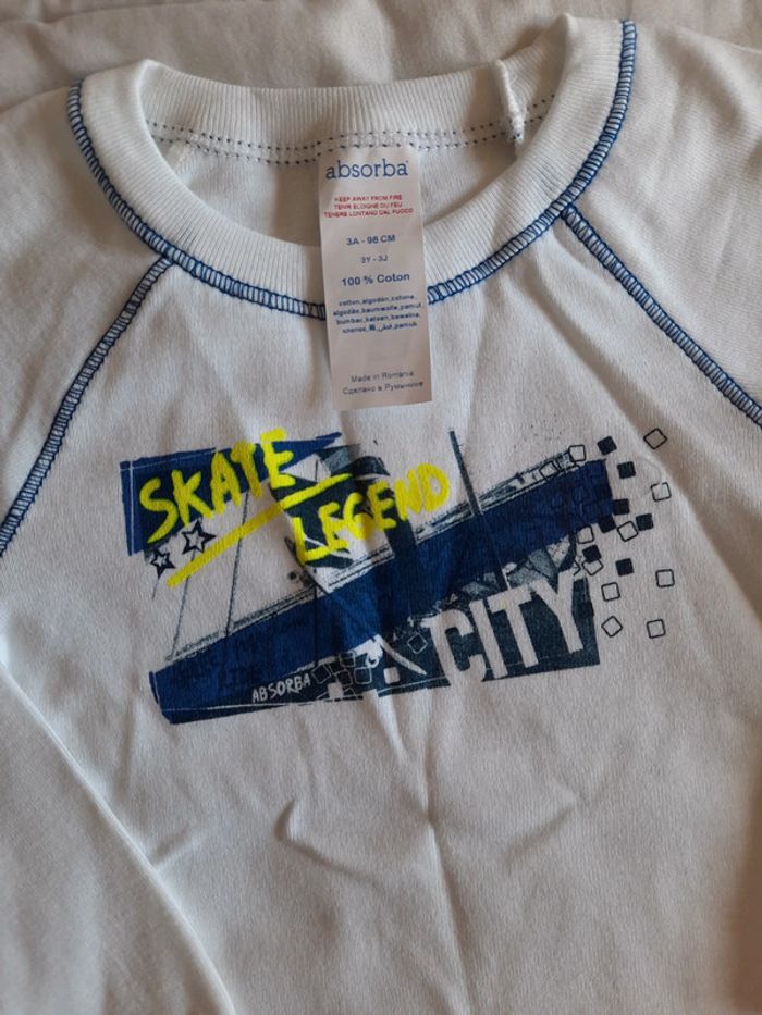 Tee-shirt neuf Absorba 3A - photo numéro 2