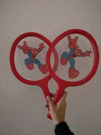 Lot raquette spiderman