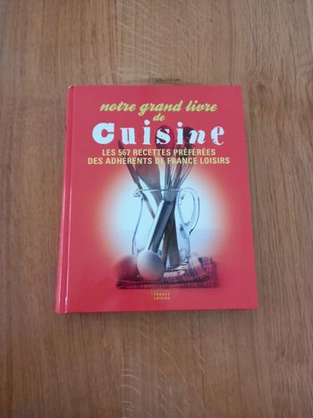 Livre de cuisine