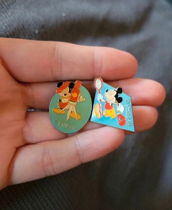 2 pins mickey disney phildar