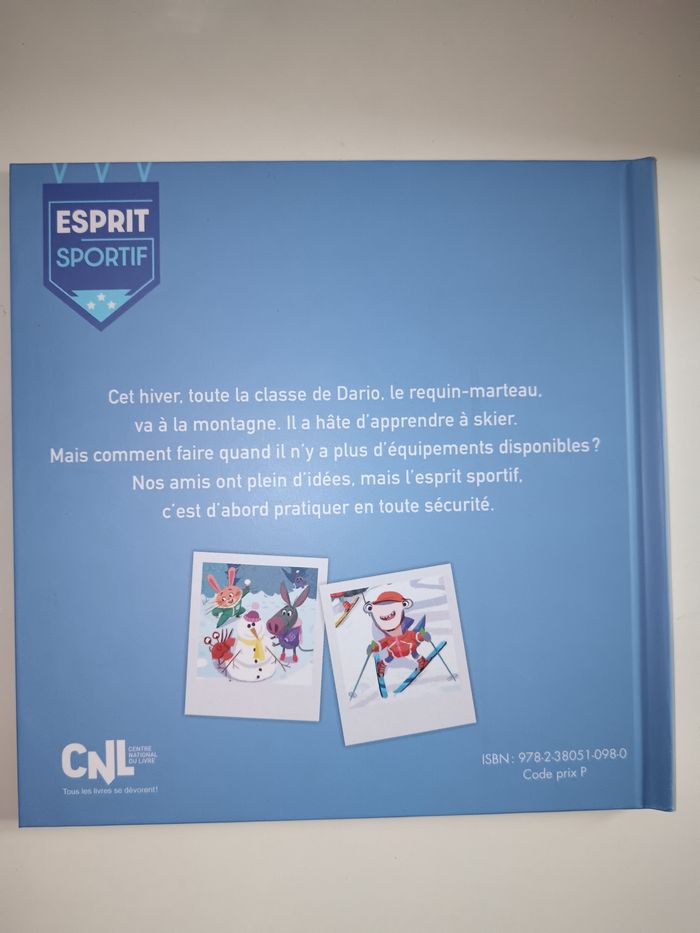 Livre Mac Donald's - La classe de ski - photo numéro 2