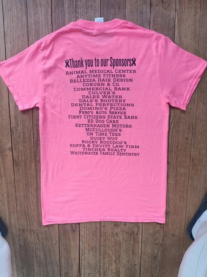 T-shirt manches courtes gilda's club tennis 2019 rose S - photo numéro 4