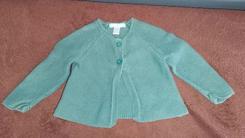 Gilet vert émeraude