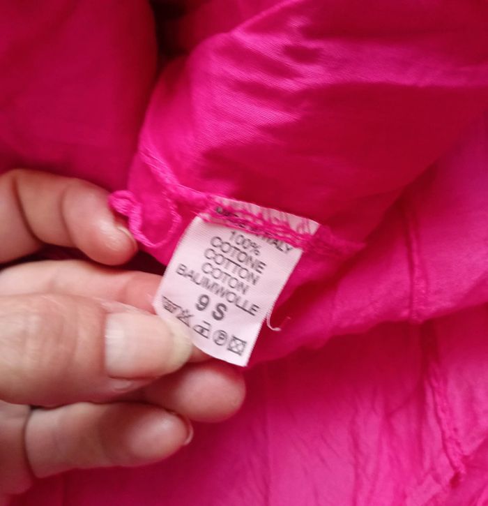 Jupe longue rose asymétrique 9/10 ans - photo numéro 4