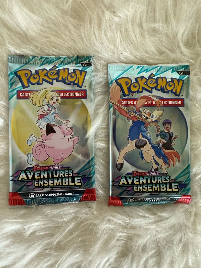 Booster Pokémon ev9 aventures ensemble neuf scellé.