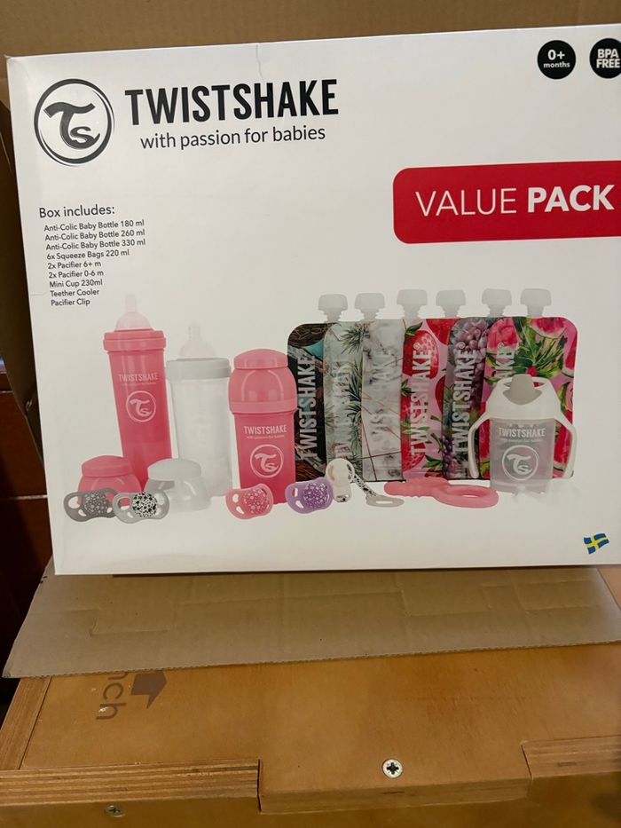 Lot biberons twistshake