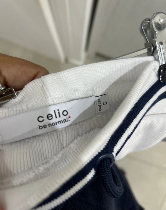 Jogging Celio Blanc taille S Neuf - photo numéro 5