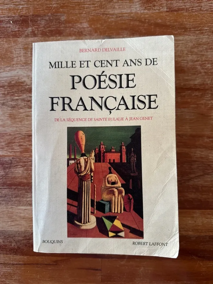 Livre mille et cent ans de poésie française