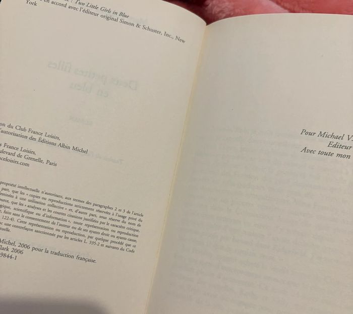 Livre « deux petites filles en bleu » - photo numéro 4