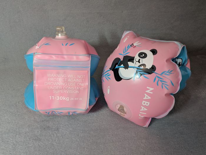 Brassards de Natation/Piscine - Panda Rose - 11-30 kg - photo numéro 2