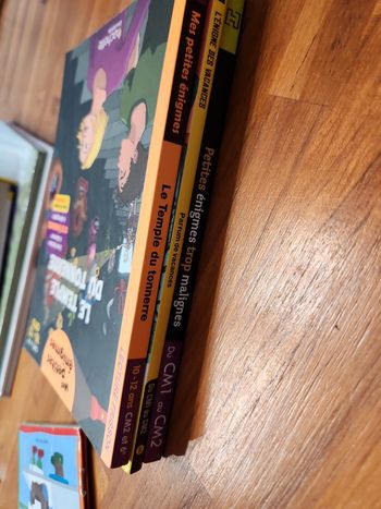 Lot de 3 livre : Énigme