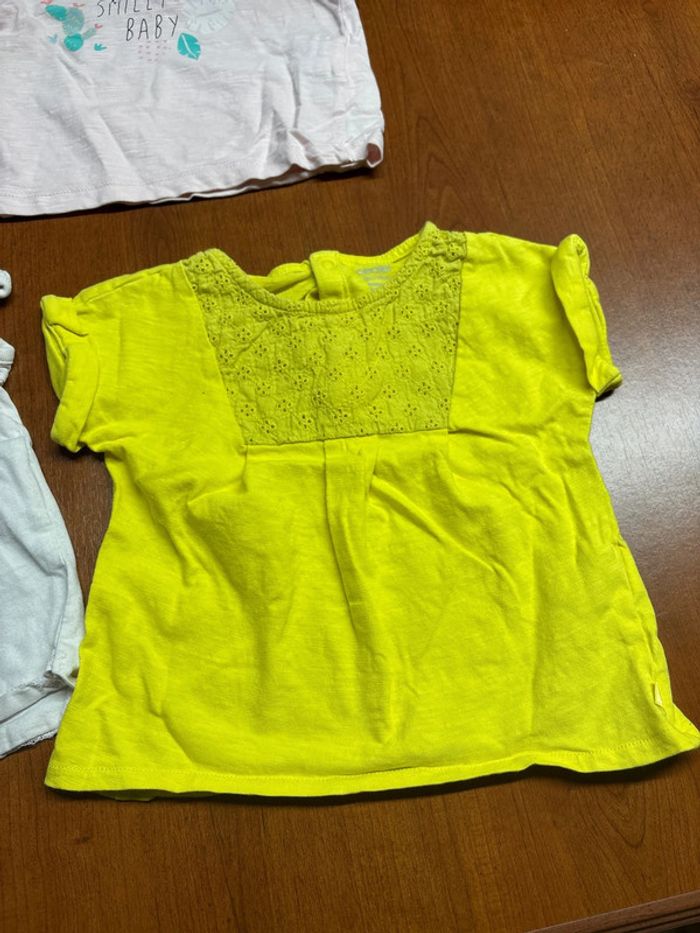 Lot de 4 tshirts manches courtes - photo numéro 2