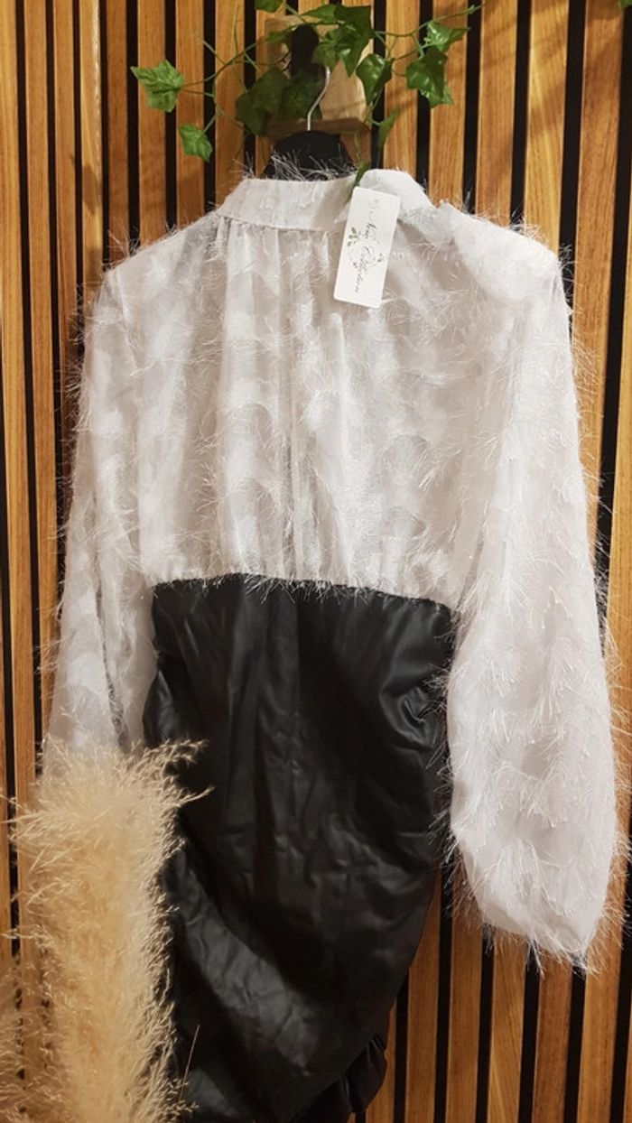 Robe bi matiere