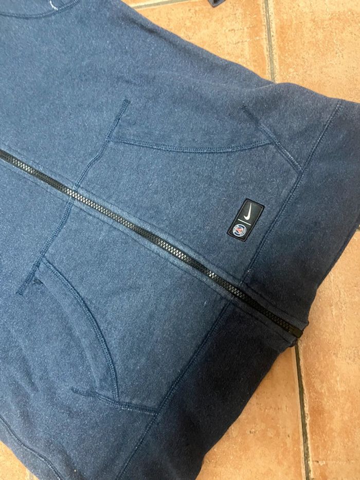 Veste gilet sweat jogging psg nike - photo numéro 2