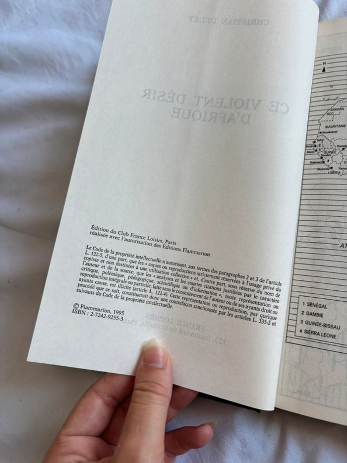 Livre Ce violent désir d’Afrique – Christian Dedet (France Loisirs 1996) - photo numéro 9
