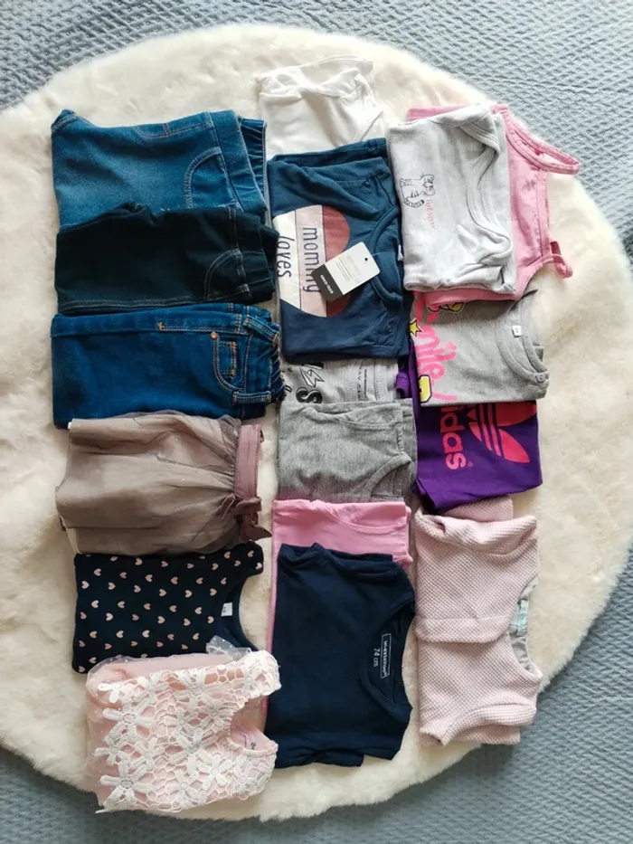Lot vêtements fille 9 mois - photo numéro 8
