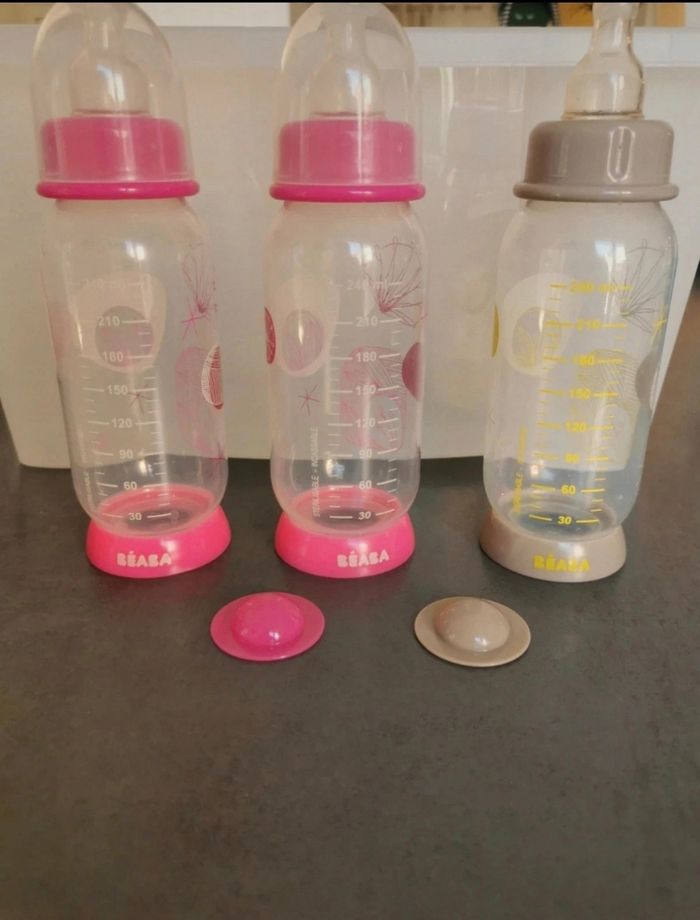 Lot de biberons 240 mL béaba