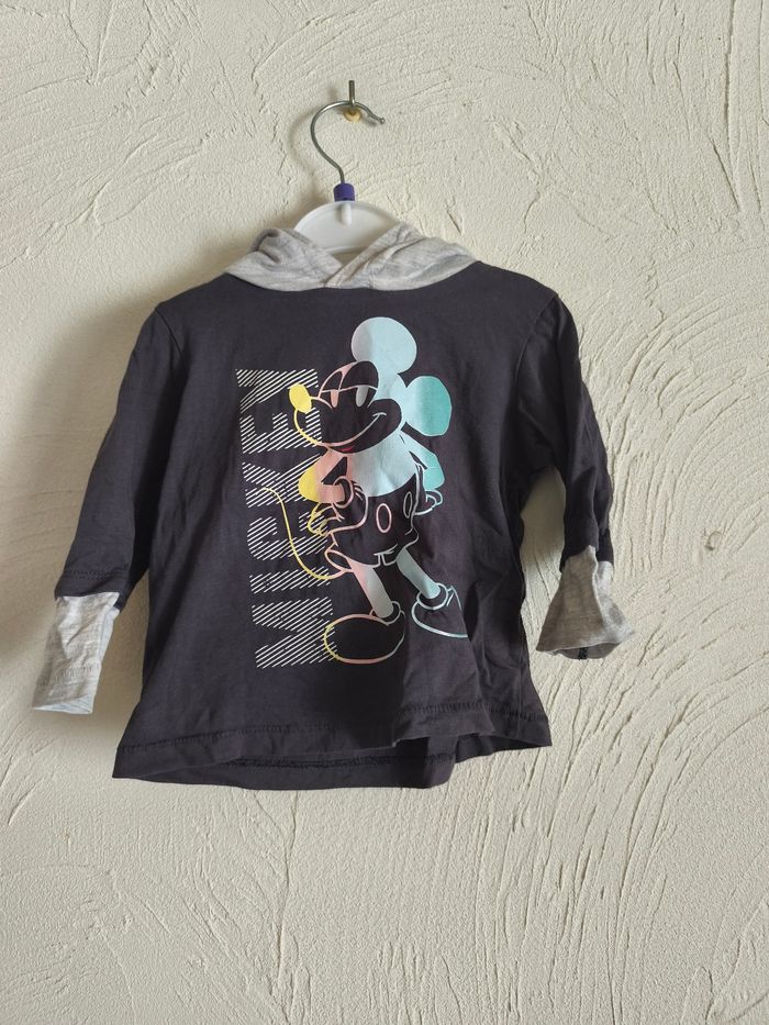T-shirt manches longues mickey