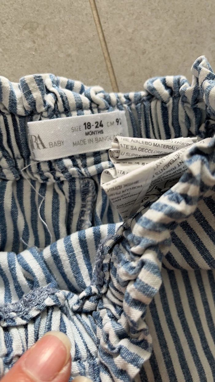Pantalon leger à rayures - photo numéro 3
