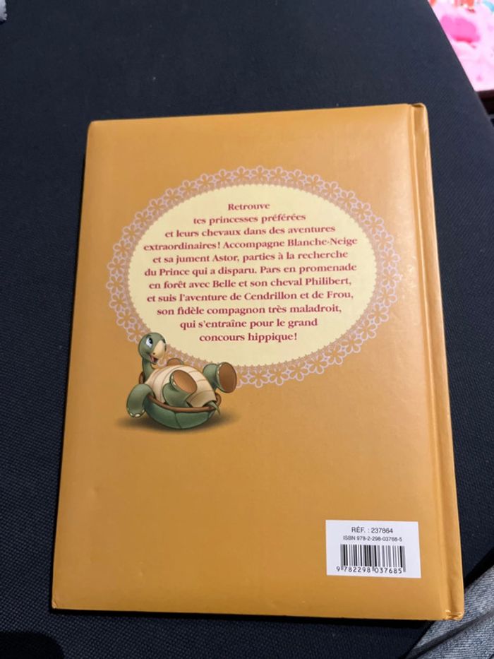 Livre pour enfants Disney princesses à cheval - photo numéro 3
