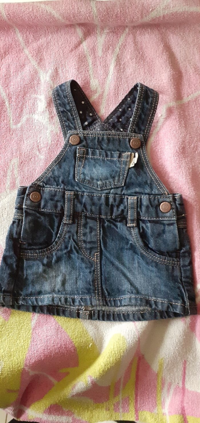 Robe en jeans 1 mois