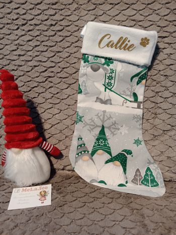 Chaussettes de Noël personnalisée