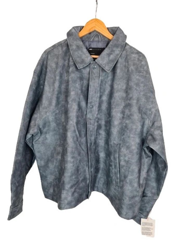 Blouson simili cuir asos design