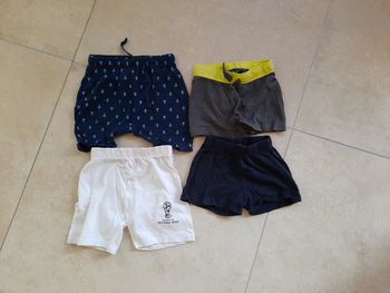 Lot de 4 shorts 2 ans