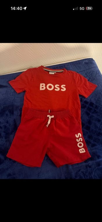 Ensemble boss rouge