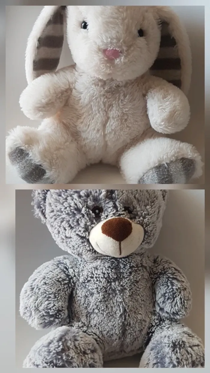 Lot 2 peluches